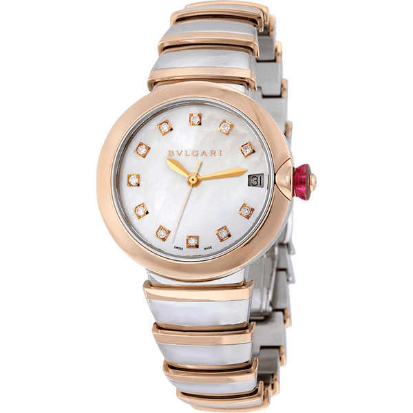 Bulgari Lucea 33mm | 102198 LU33WSPGSPGD/11