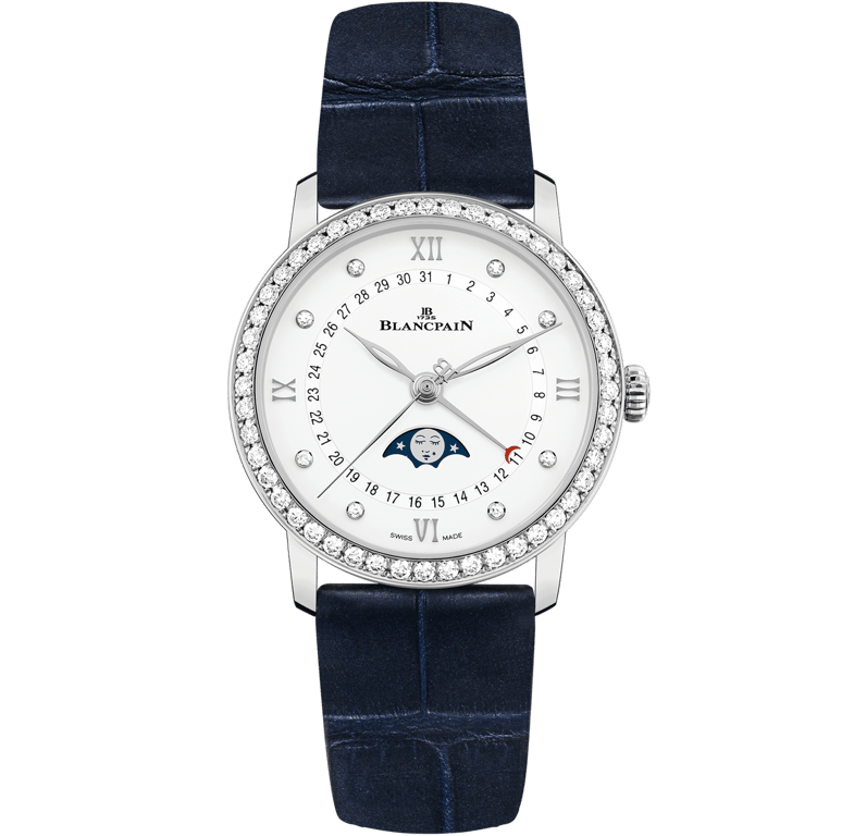 Blancpain Villeret Quantième Phase de Lune 33.2mm | 6126-4628-55B