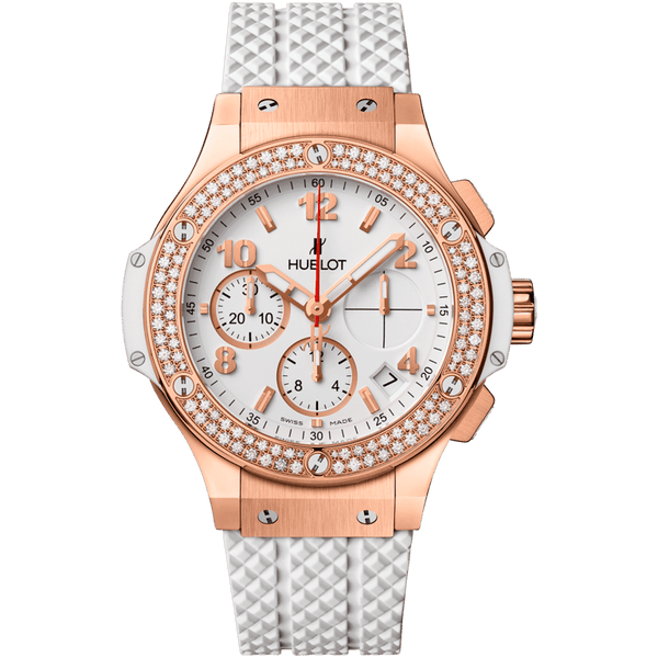 Hublot Big Bang Original Gold White Diamonds 41mm | 341.PE.230.RW.114