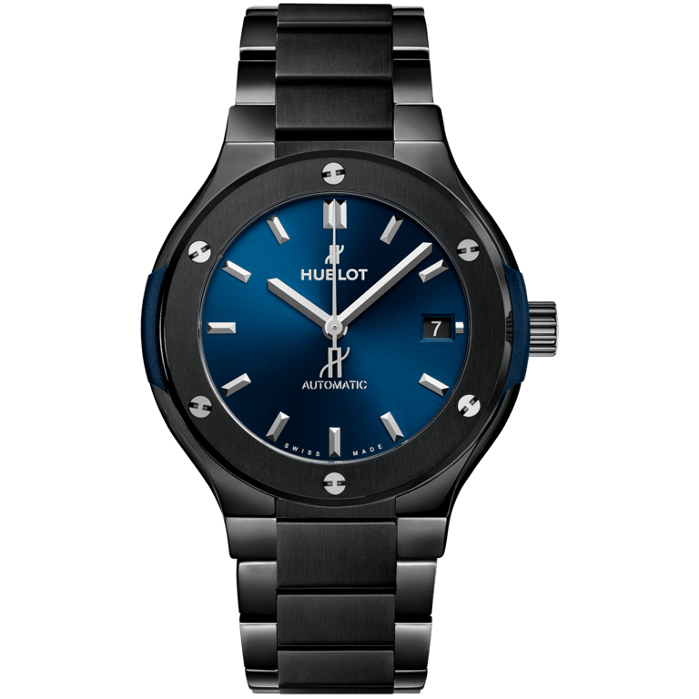 Hublot Classic Fusion Ceramic Blue Bracelet 38mm | 568.CM.7170.CM