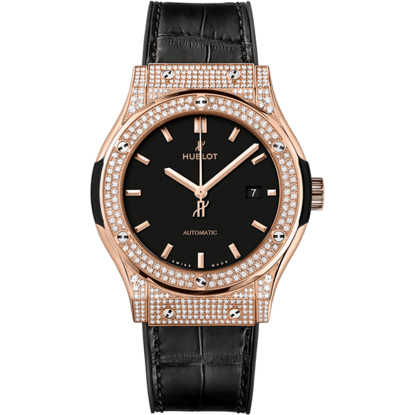 Hublot Classic Fusion King Gold Pavé 42mm | 542.OX.1181.LR.1704