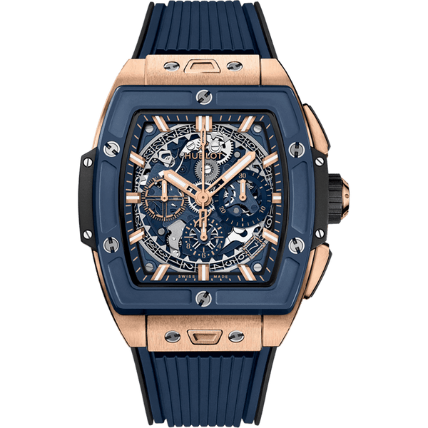 Hublot Spirit of Big Bang King Gold Blue Ceramic 42mm | 642.OL.7180.RX
