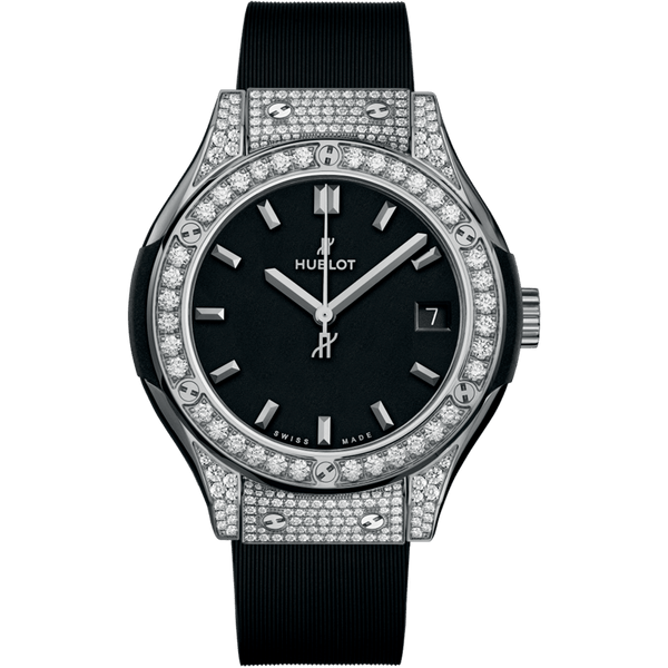 Hublot Classic Fusion Titanium Pavé 33mm | 581.NX.1171.RX.1704
