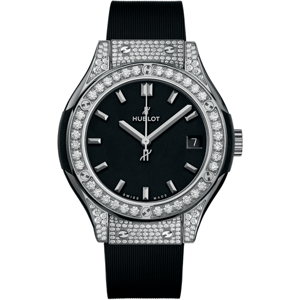 Hublot Classic Fusion Titanium Pavé 33mm | 581.NX.1171.RX.1704