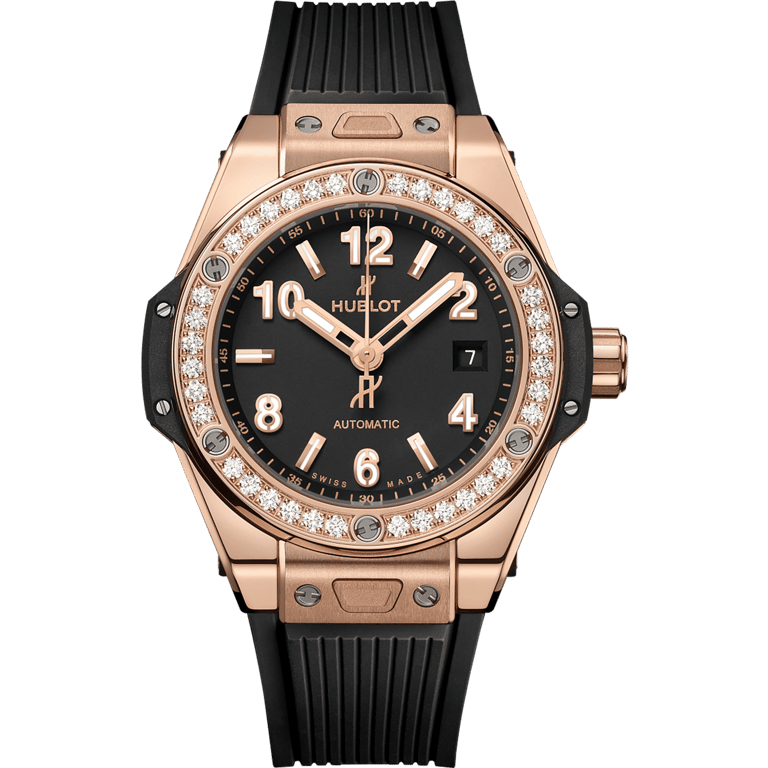 Hublot Big Bang One Click King Gold Diamonds 33mm | 485.OX.1180.RX.1204