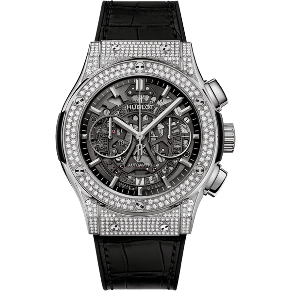 Hublot Classic Fusion Aerofusion Titanium Pavé 45mm | 525.NX.0170.LR.1704