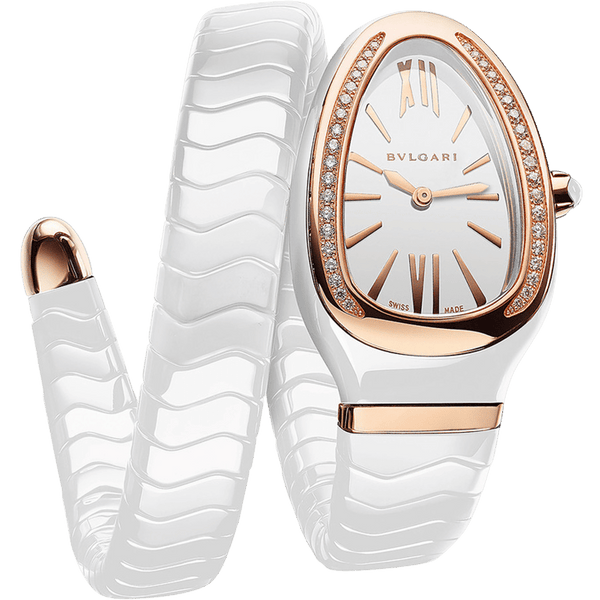 Bulgari Serpenti Spiga 35mm | 102613 SPC35WGDWCGD1.1T