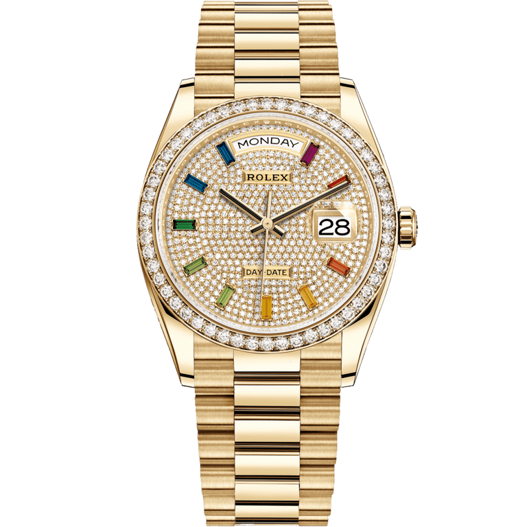 Rolex Oyster Perpetual Day-Date 36mm | 128348RBR-0030